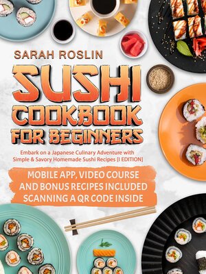 cover image of Sushi Cookbook for Beginners